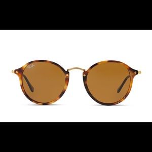 Rayban brown circle sunglasses